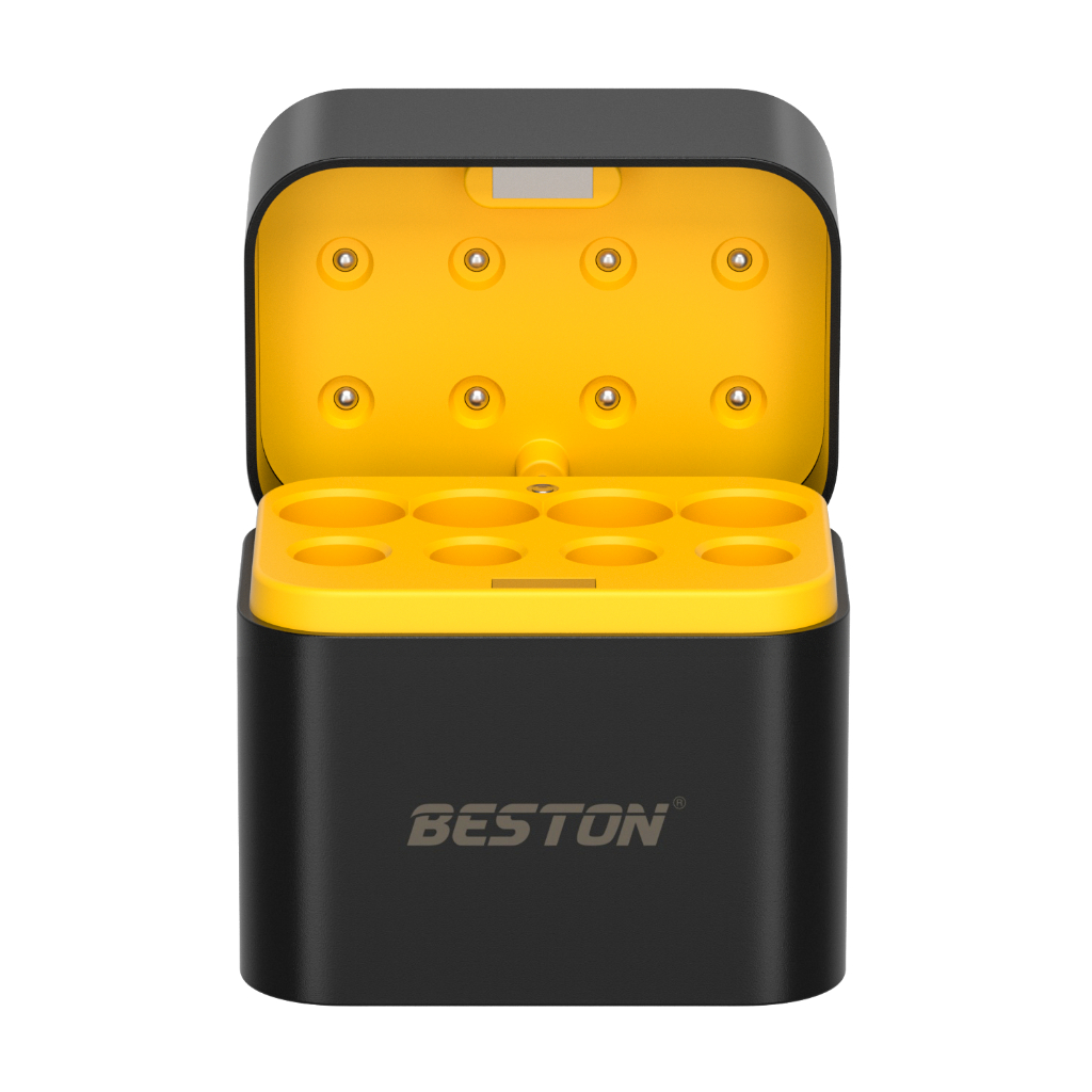 Chargeur de 8 piles rechargeables BESTON 